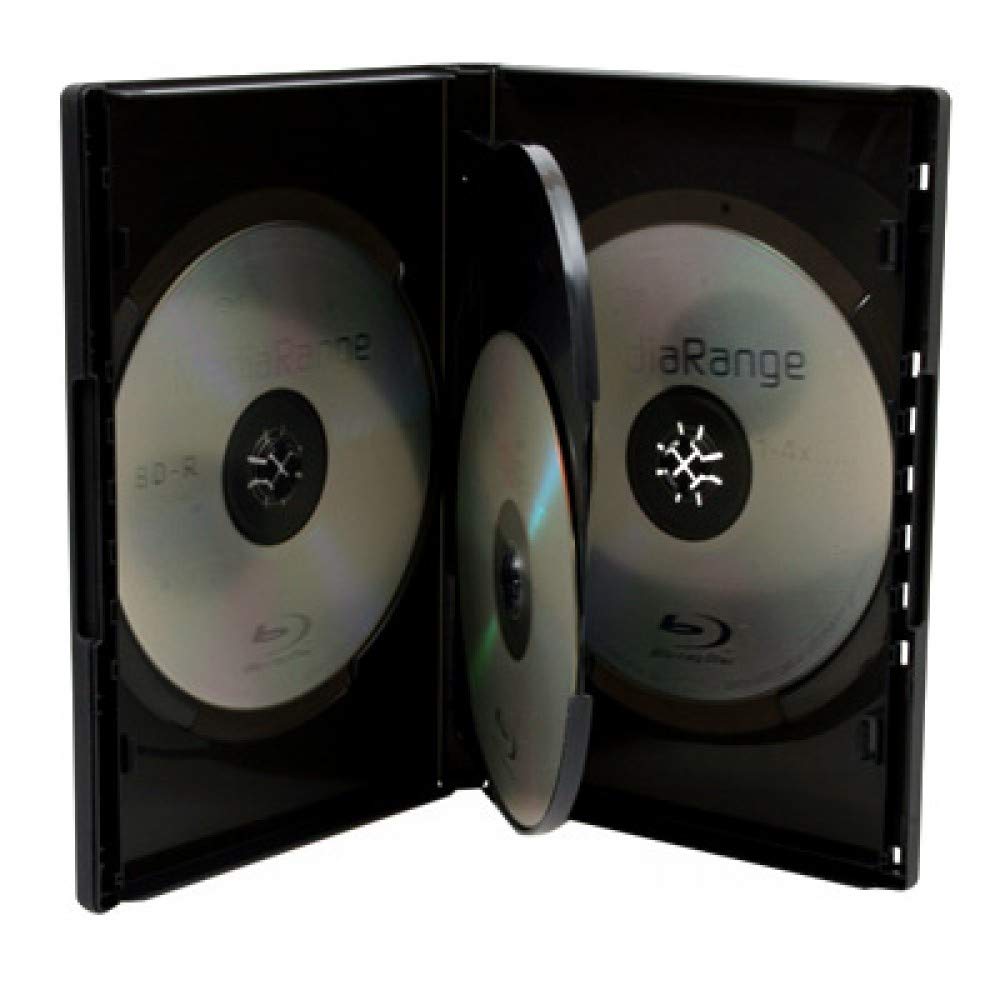 MediaRange 4er-DVD-Box black (50 Stück)