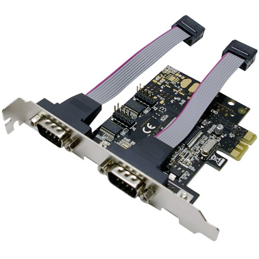 LOGILINK Schnittstelle PCIe Karte 2x seriell