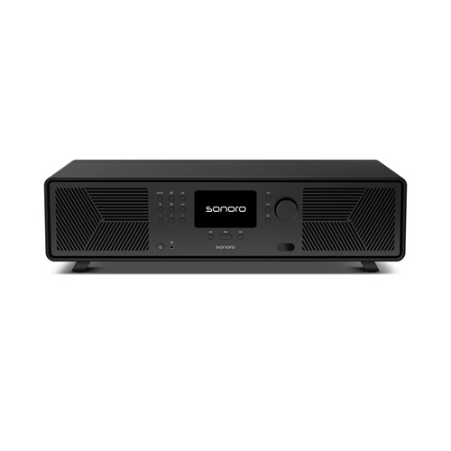 Sonoro Systeme tout-en-un AVATON, Noir (mat)