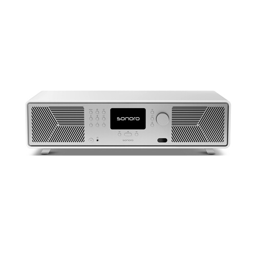 Sonoro Systeme tout-en-un AVATON, Blanc (mat)