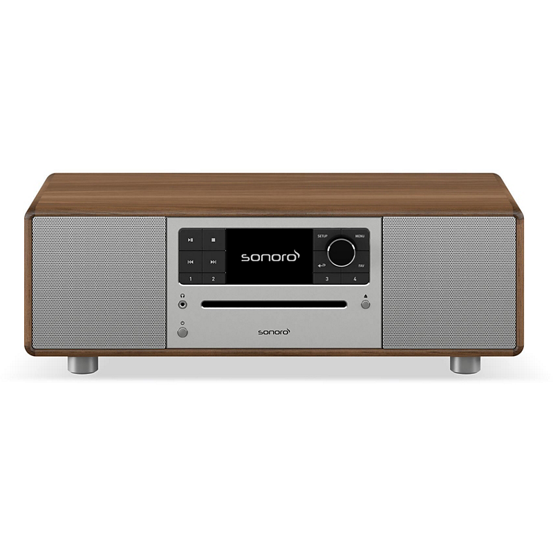 Sonoro chaine hifi  prestige noyer-argent