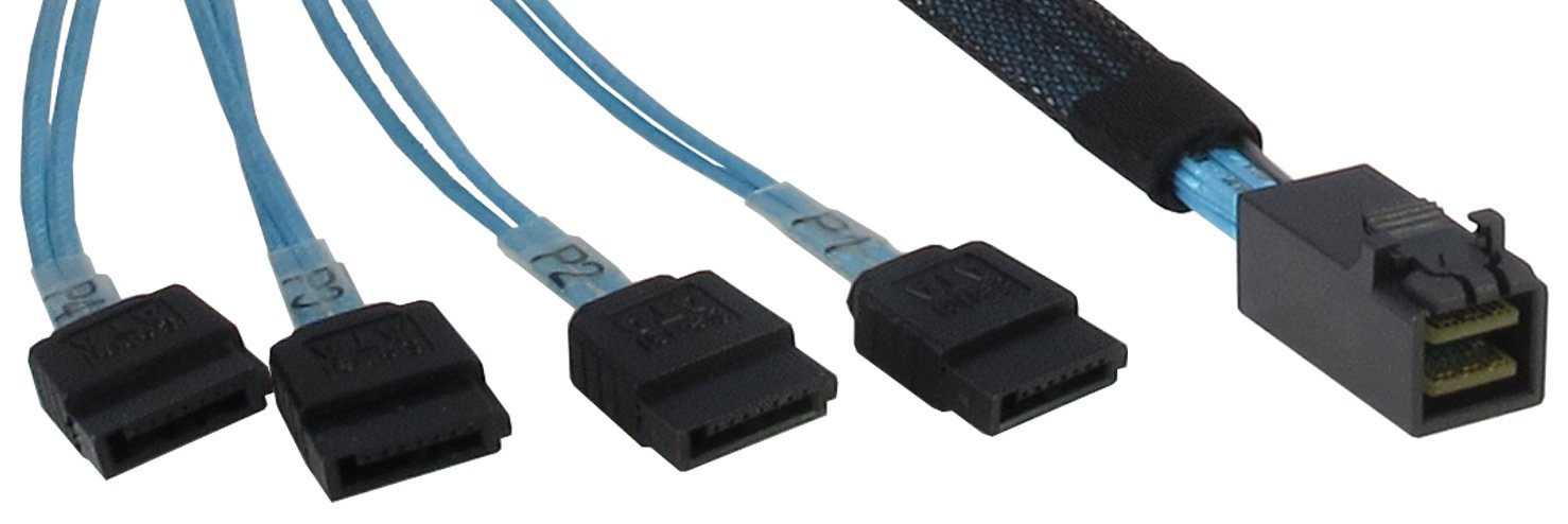 Inter-Tech Kabel SFF 8643 > 4x SATA