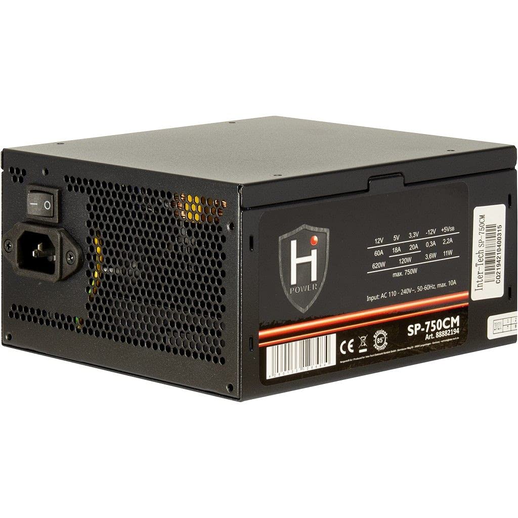 Inter-Tech HiPower SP-750CM, ATX, 750 W