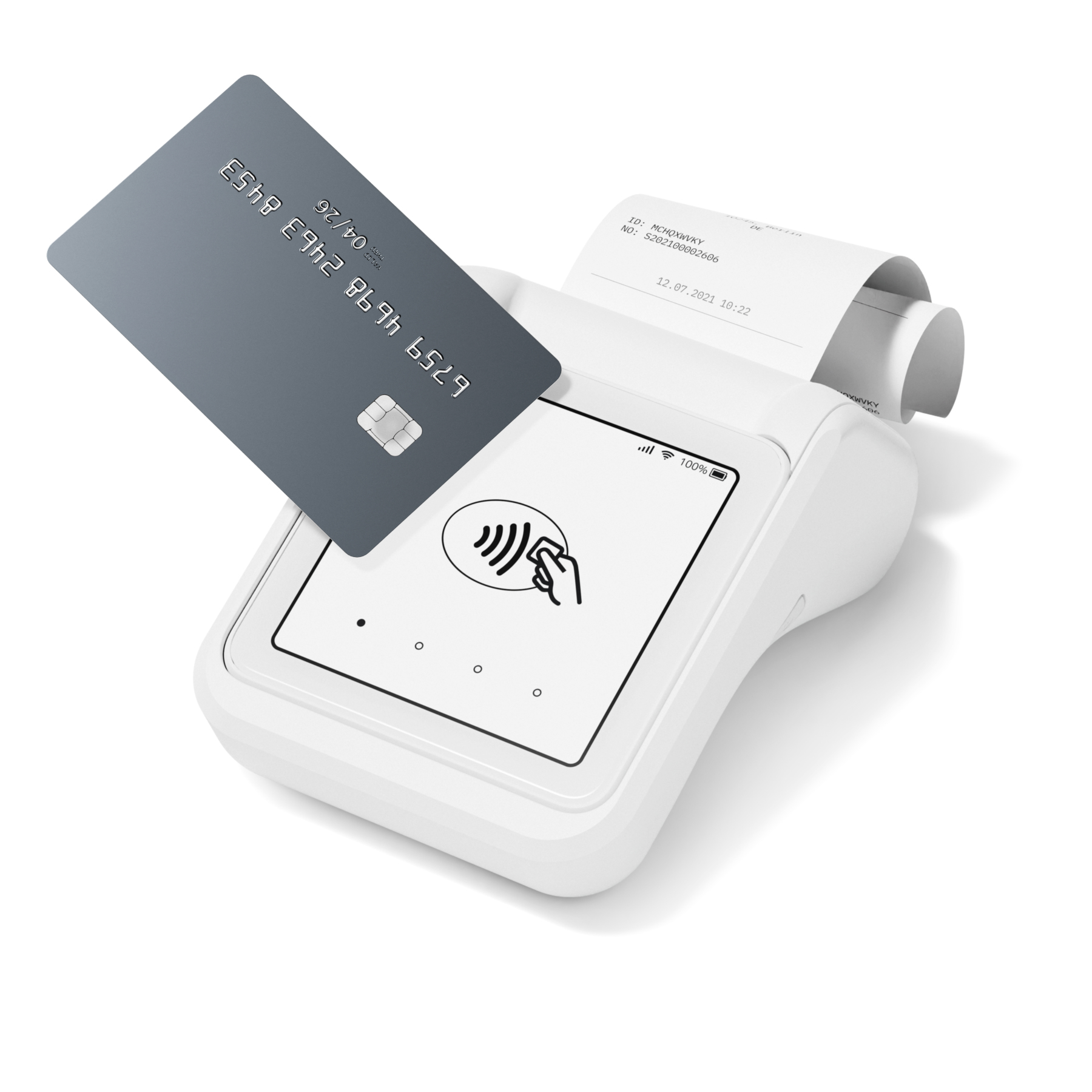 SumUp Terminal de paiement SumUp Solo avec imprimante et connectivité 4G Wi-Fi Bluetooth