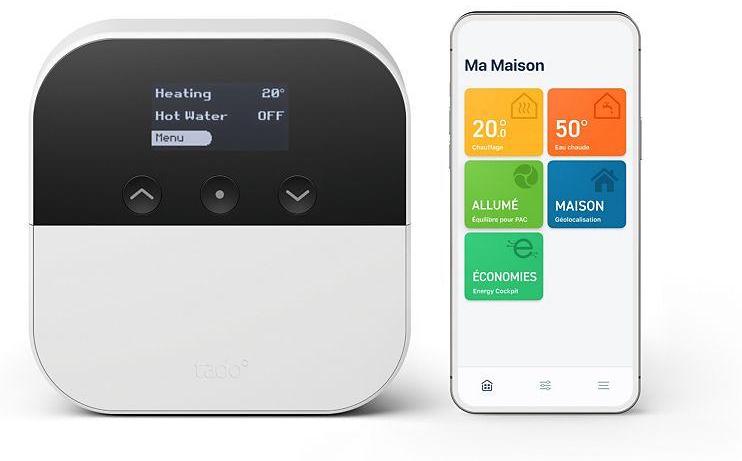 Tado commande intelligente optimiseur de pompe a chaleur x