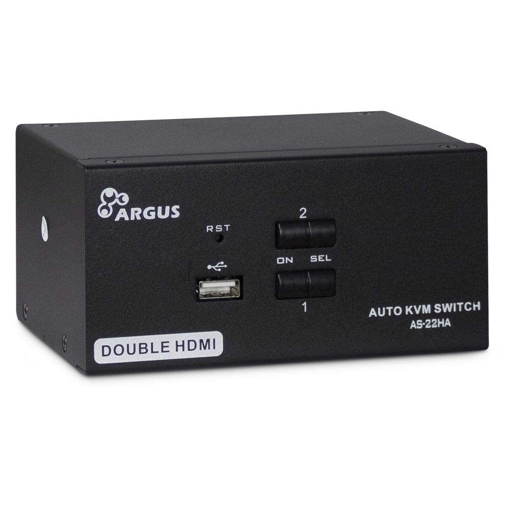Inter-Tech KVM Switch AS-22HA HDMI