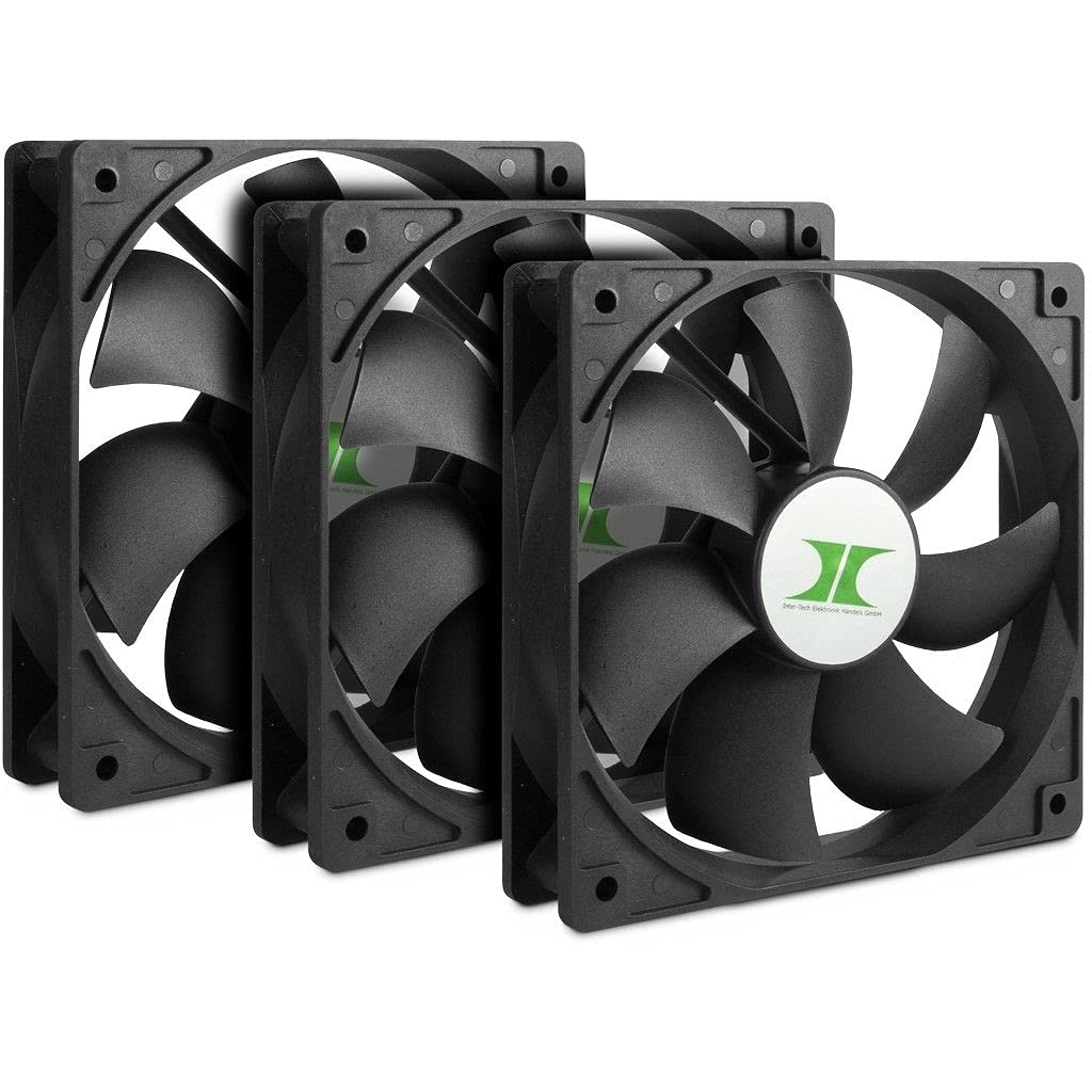 Inter-Tech IPC Fan Set 120mm