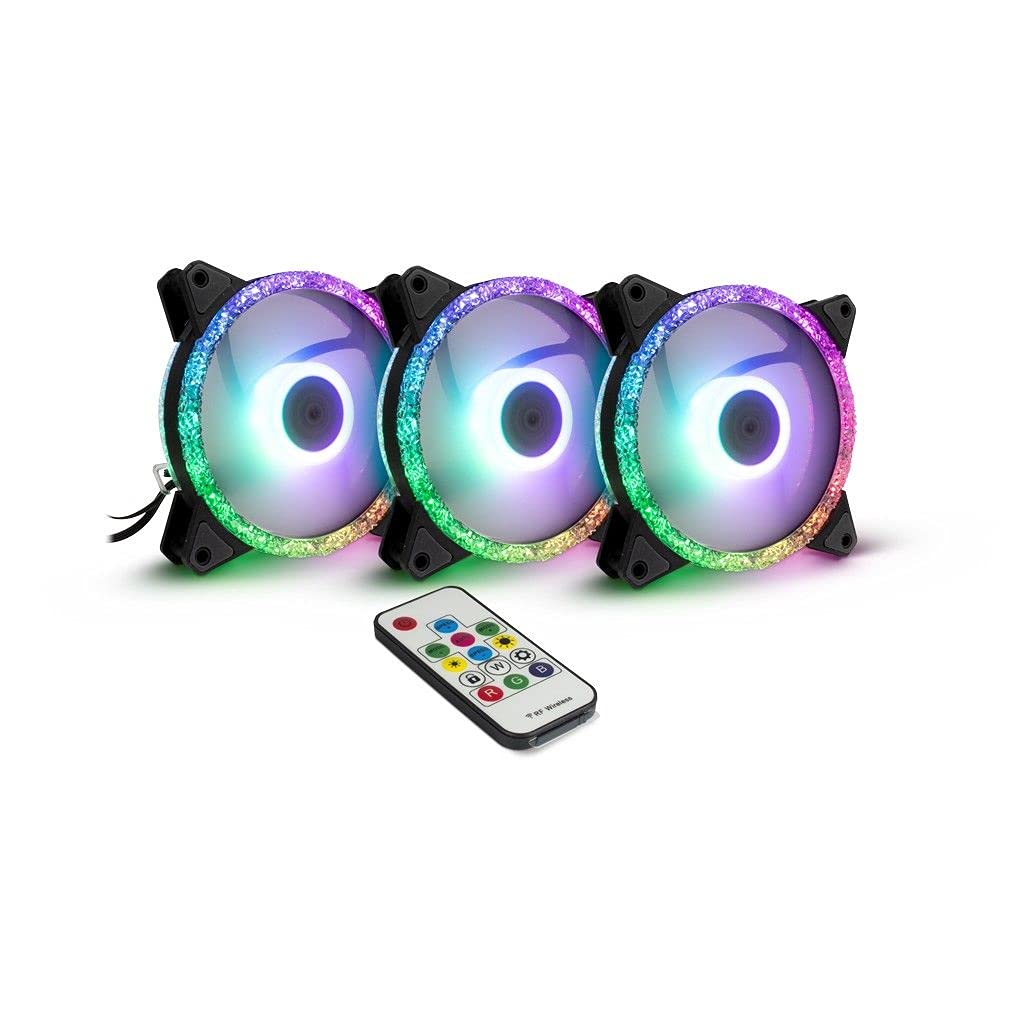 Inter-Tech Argus RS-07 RGB Set120x120x25