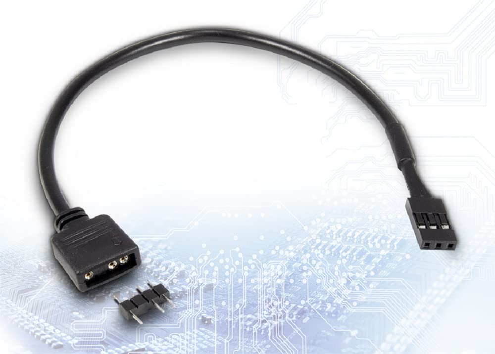 Inter-Tech Câble adaptateur 3 broches RVB vers VDG
