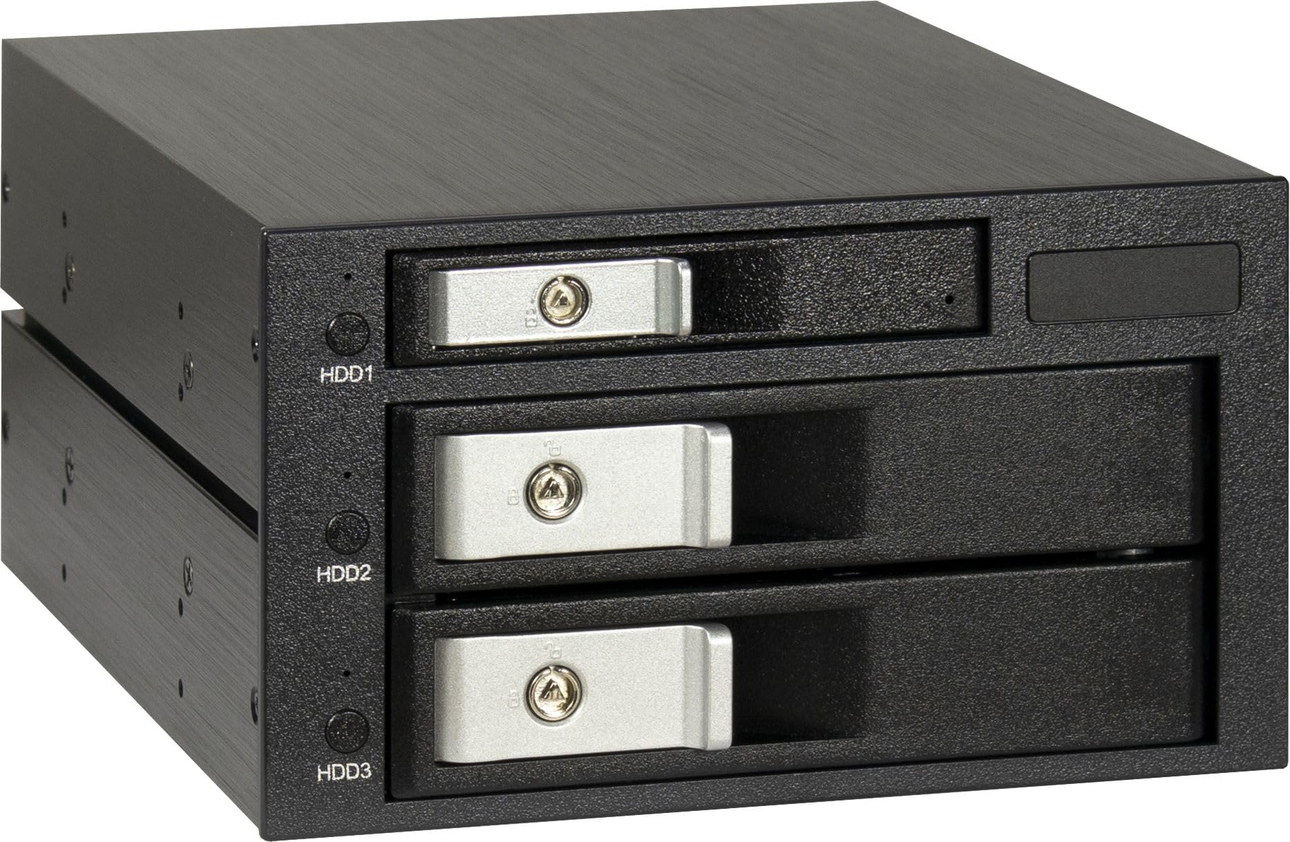 Inter-Tech Cadre amovible 2 x 5.25 pour 2 x 3.5 + 1 x 2.5 SATA