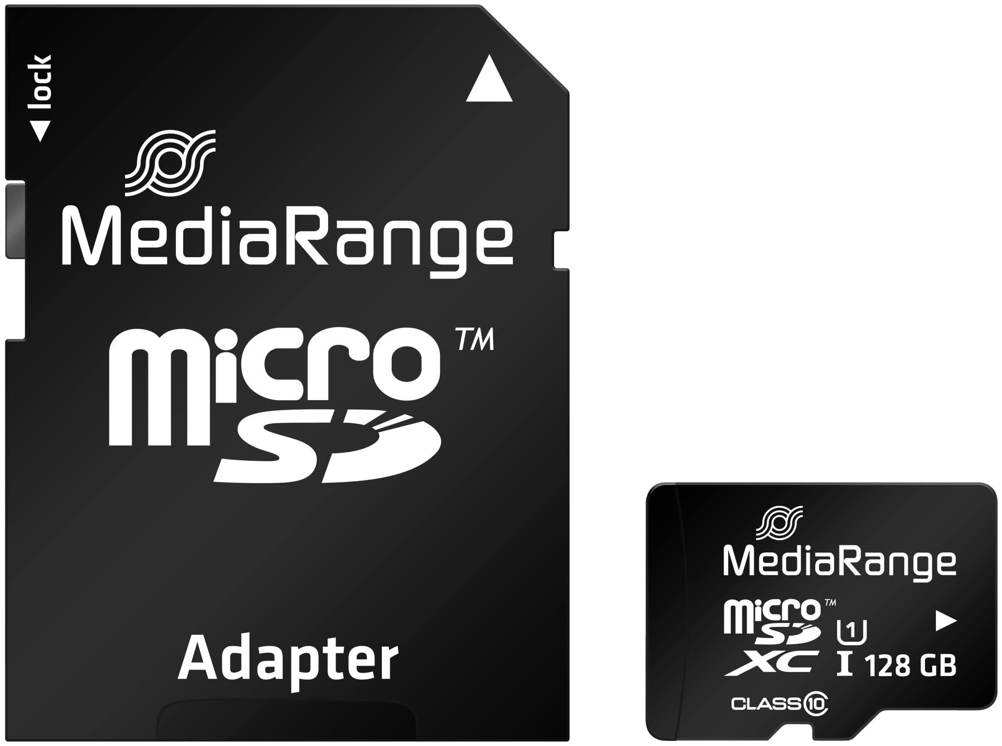 MediaRange MicroSDXC 128 Go