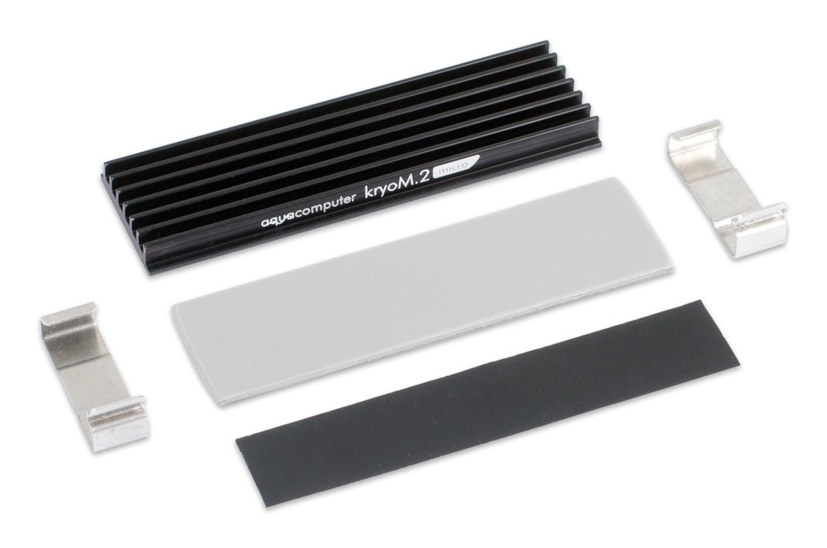 Aqua computer kryoM.2 micro Passivkühler pour M.2 2280 SSD