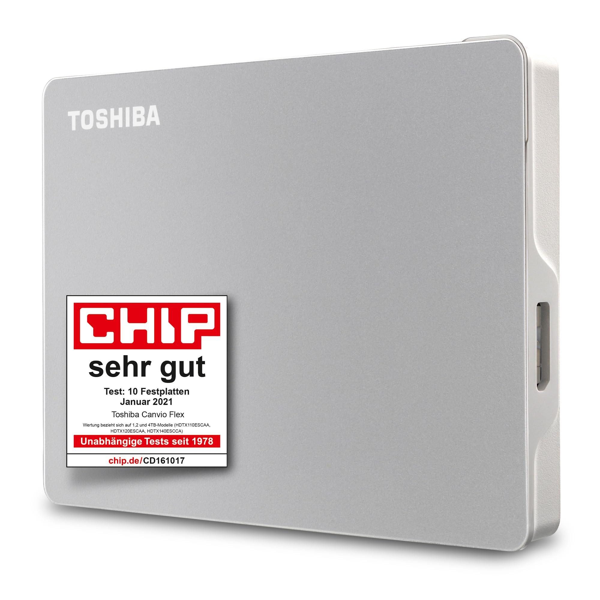 TOSHIBA Canvio Flex 2To Silver 2.5p