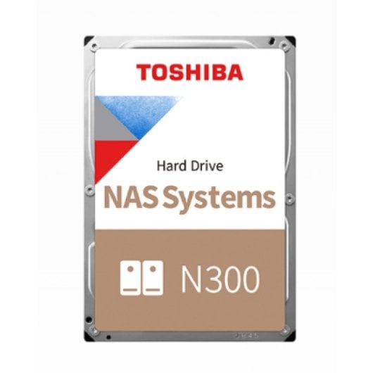 TOSHIBA Disque dur  N300 10 To 7 200 tr/min SATA III NAS 6 Gbit/s + cache dynamique