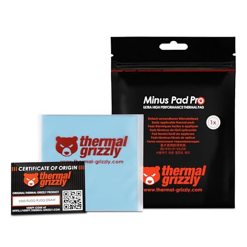 Thermal Grizzly Pad Thermique  Minus Pad Pro 100x100x1,5mm (Gris)