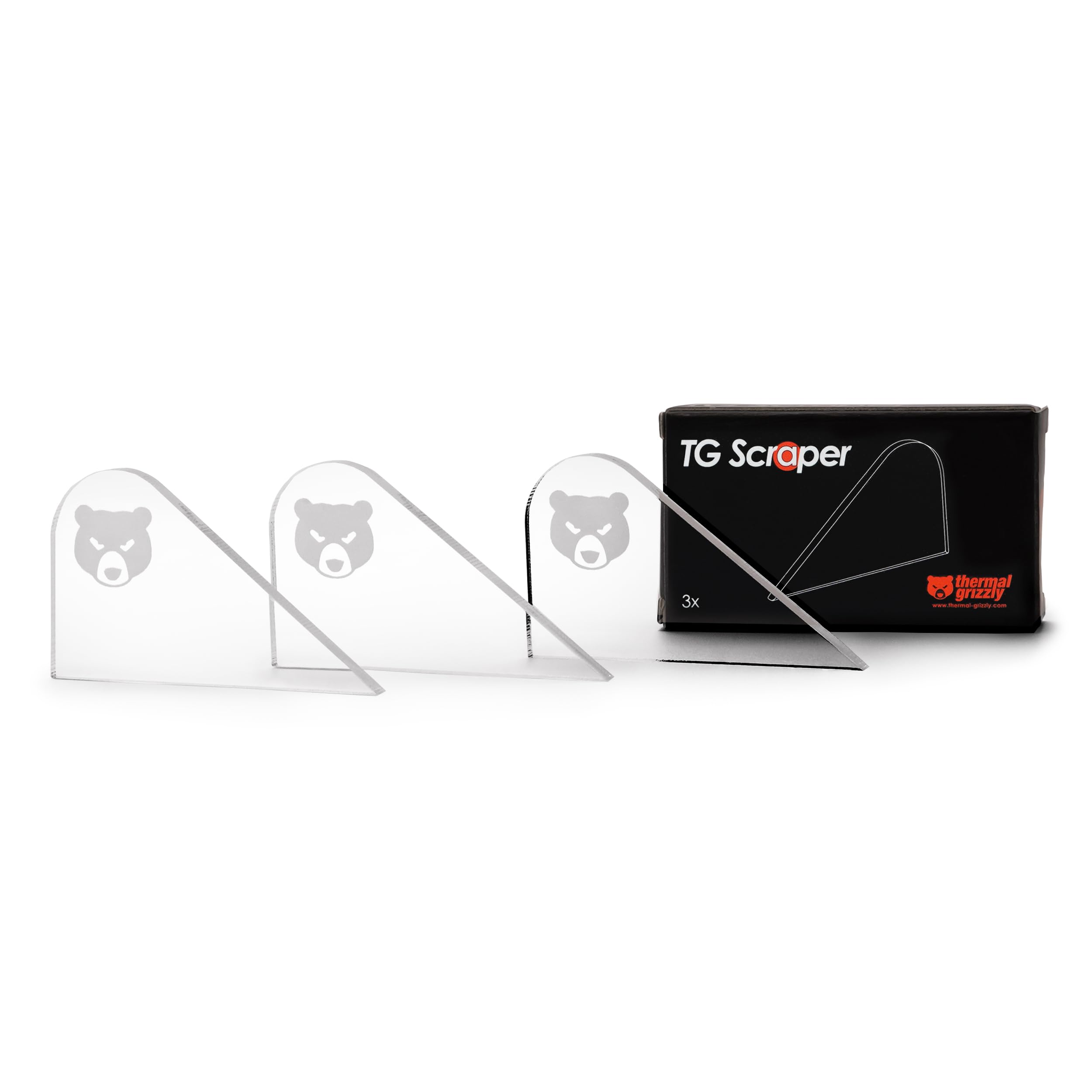 Thermal Grizzly TG Scraper (transparent