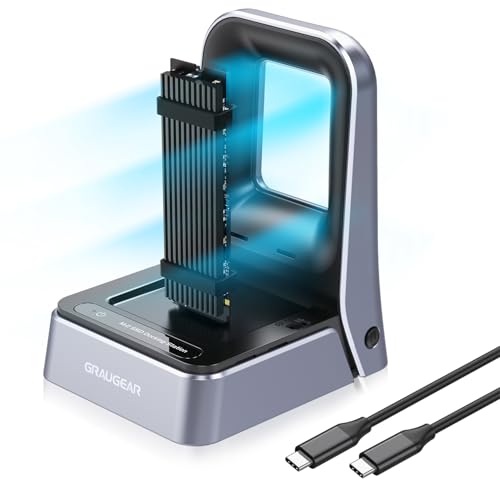Graugear GRAUGEAR Docking Station 4.0 für M.2 PCIe Gen4x4 NVMe SSD