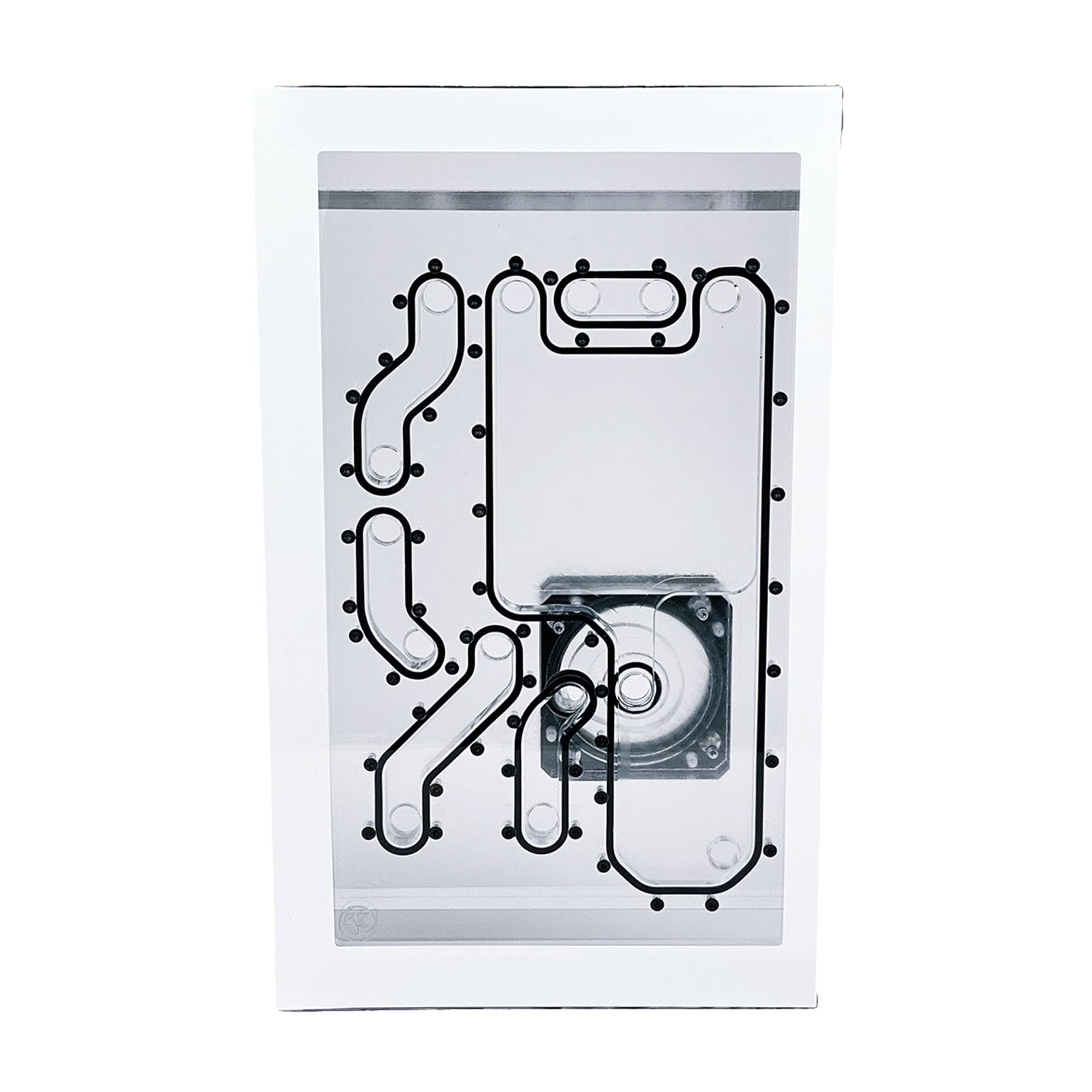 LIAN LI Lian Li O11D Mini Front MK2 D5 Distroplate - Acryl - noir