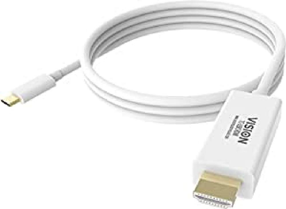 GENERIQUE Vision Adaptateur vidéo externe USB-C 3.1 HDMI blanc