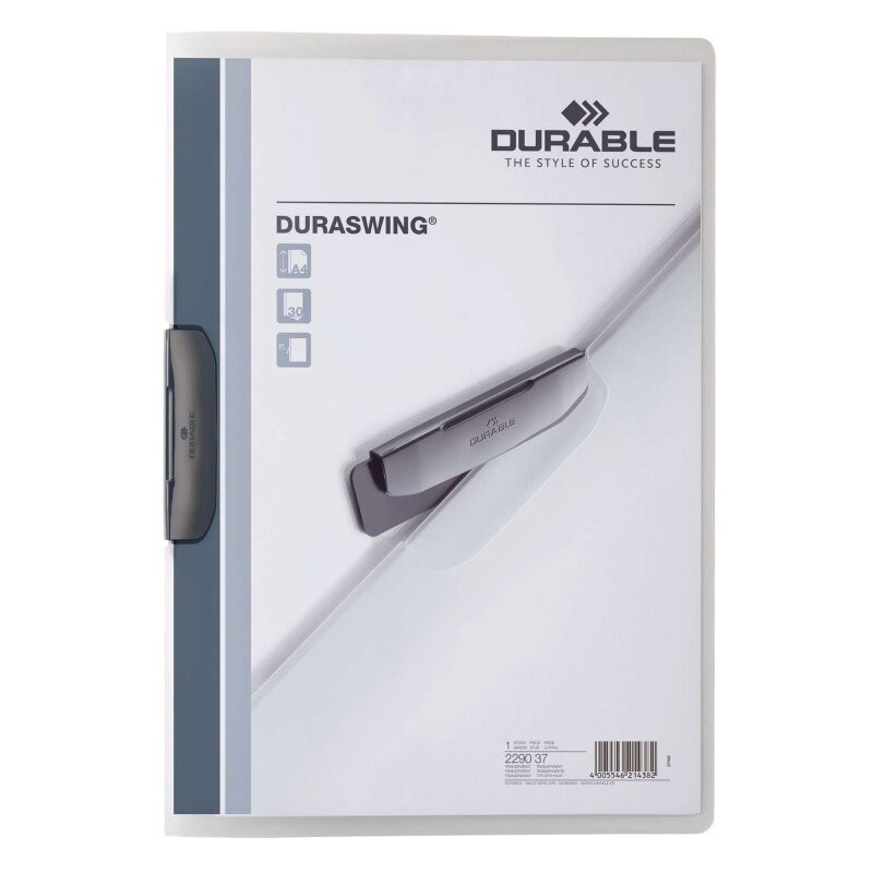 Durable DURABLE Klemm-Mappe Duraswing f30 Blatt A4 dklblau