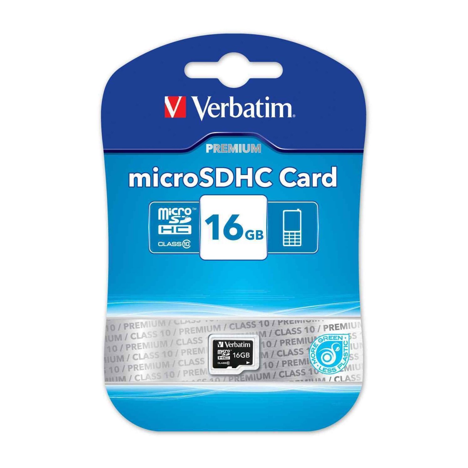 VERBATIM Modèle : Carte microSD High Capacity Verbatim 44010 - 16 Go - Classe 10