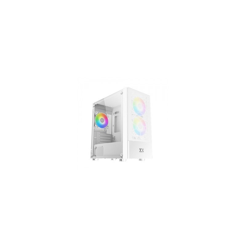 Xigmatek Boitier Mini Tour Micro ATX  Cloud M Digital avec panneaux vitrÃ©s (Blanc)
