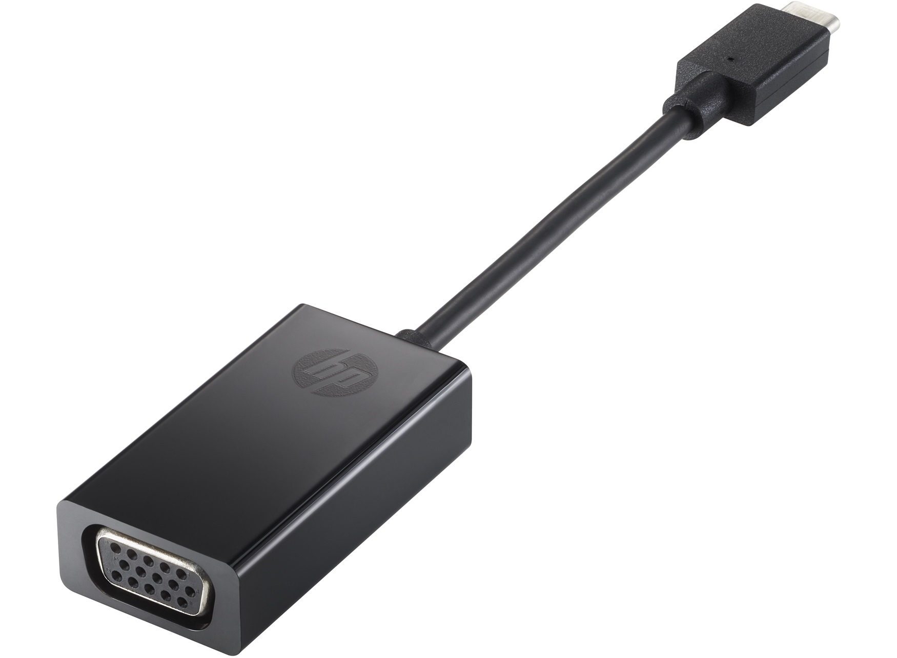 HP Adaptateur vidéo externe USB-C D-Sub noir