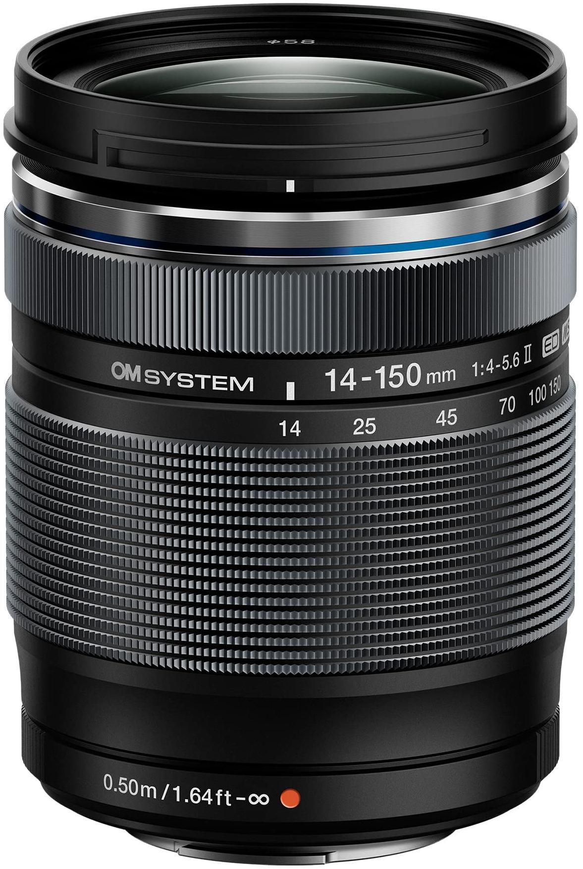 OM System Objectif hybride M.Zuiko Digital ED 14-150mm f/4.0-5.6 II MSC Noir