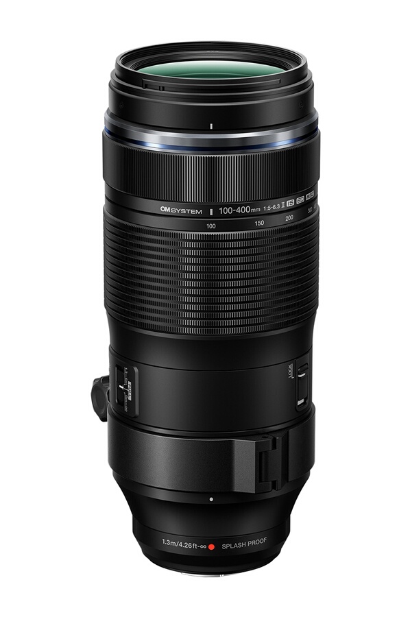 OM System Objectif zoom M.Zuiko Digital ED 100-400 mm f/5.0-6.3 IS II Noir pour Monture Micro 4/3
