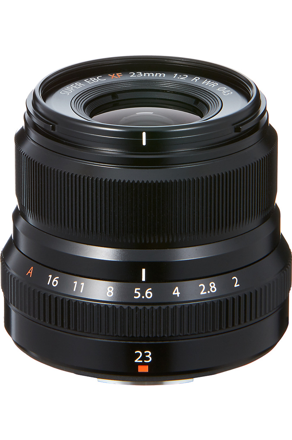Fujifilm Objectif hybride XF 23mm f/2 R WR noir