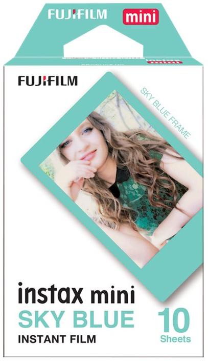 Fujifilm Film instantané  Mini color frame (10v) bleu