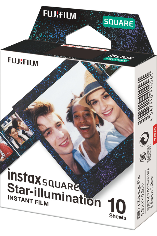 Fujifilm FILM INSTAX SQUARE MONO Star illumination