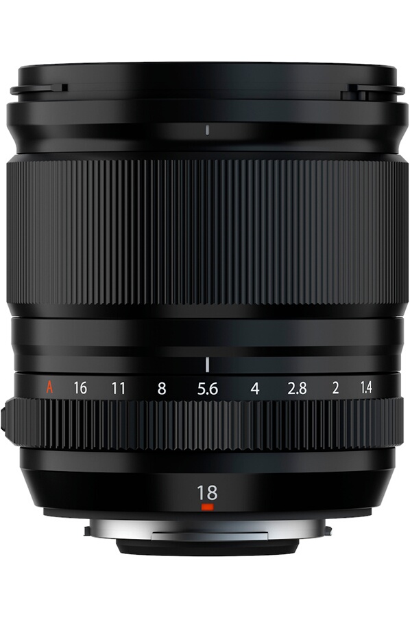 Fujifilm Objectif hybride film XF 18mm f/1,4 R LM WR Noir
