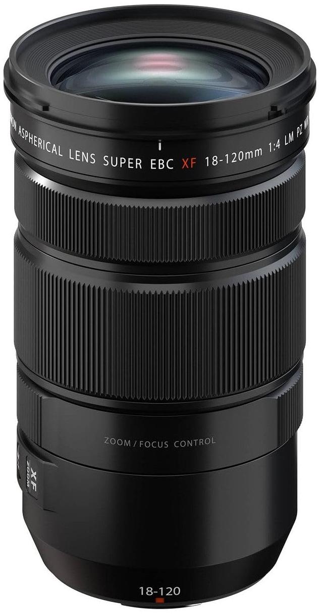 Fujifilm Objectif hybride film XF 18-120mm f/4 LM PZ WR Noir