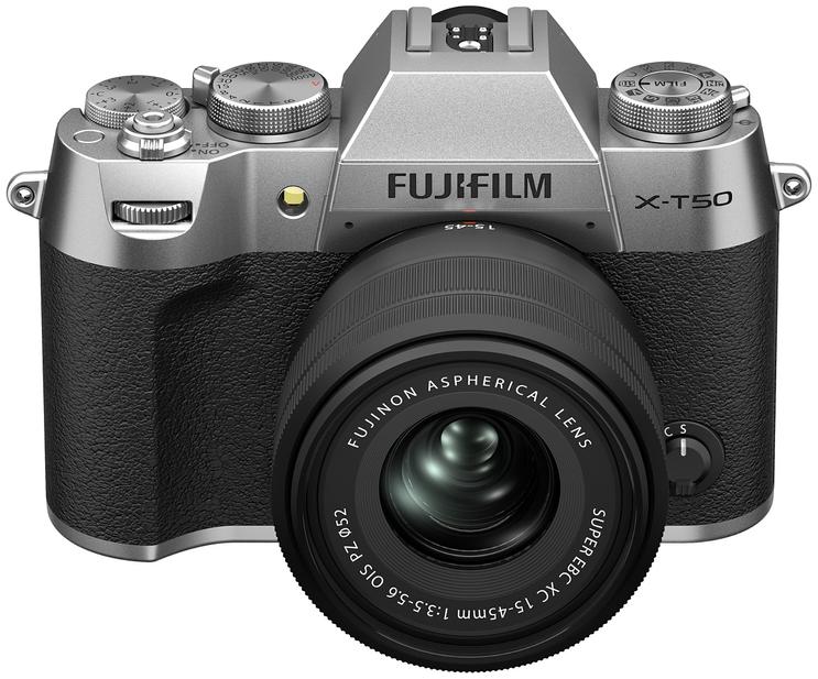 Fujifilm Kit X-T50 silver + XC15-45mm