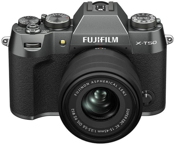 Fujifilm Kit X-T50 charcoal silver + XC15-45mm