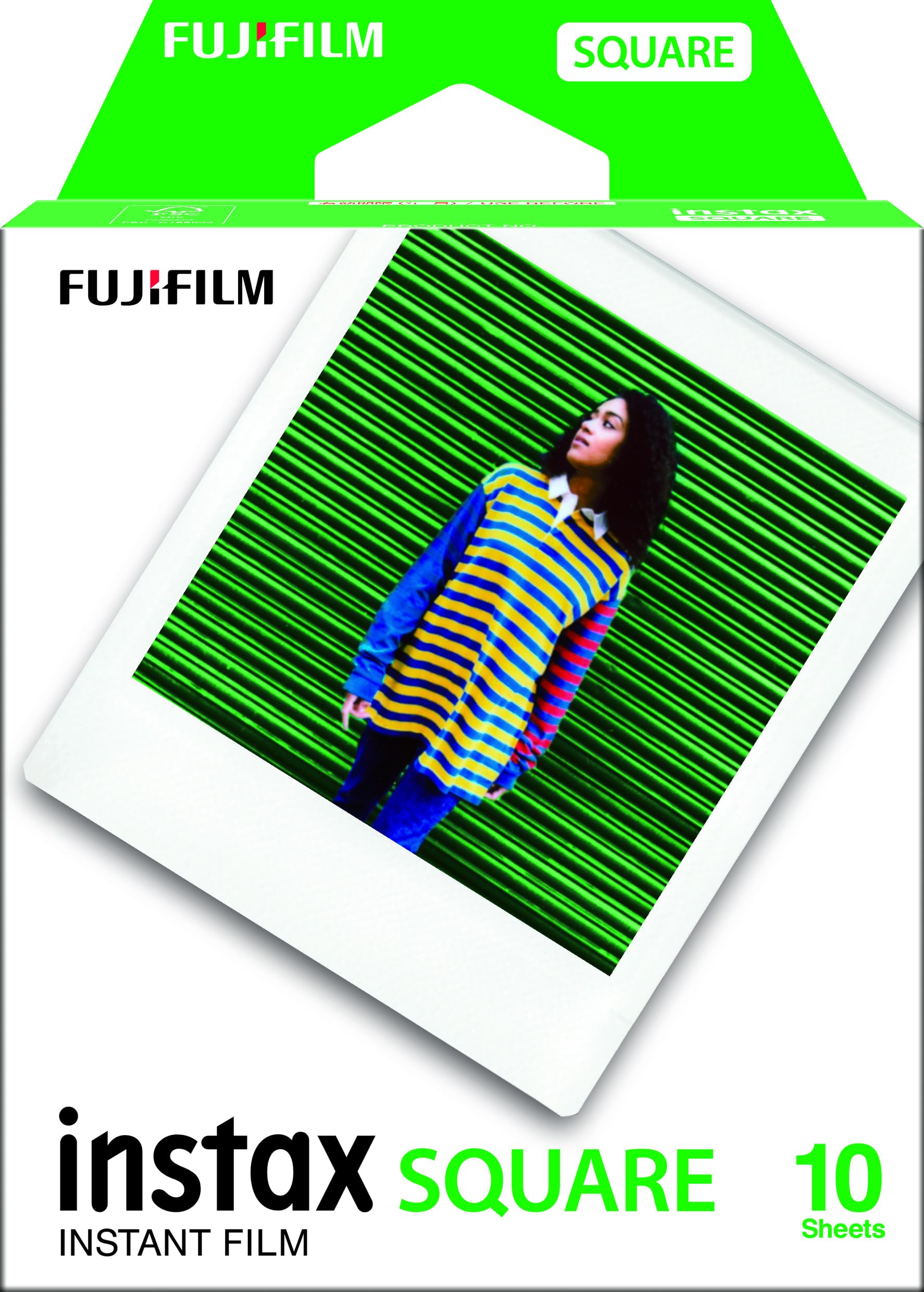 Fujifilm Papier photo Film pour Instax Square (10 tirages)