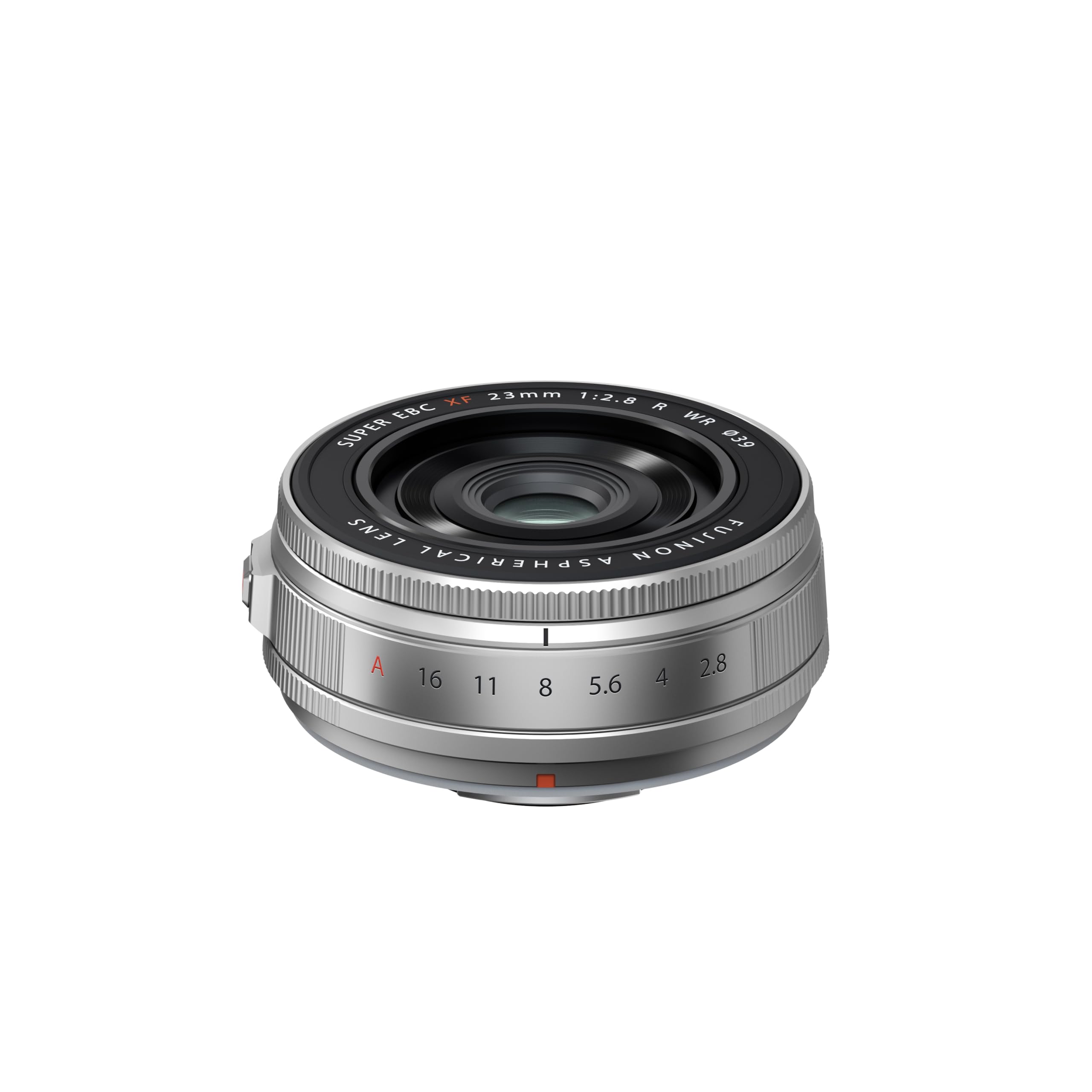 Fujifilm Objectif à Focale fixe Fujinon XF 23mm f/2.8 R WR Argent pour Monture Fuji X