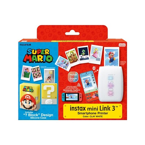 Fujifilm Pack Mini Link 3 Nintendo Super Mario