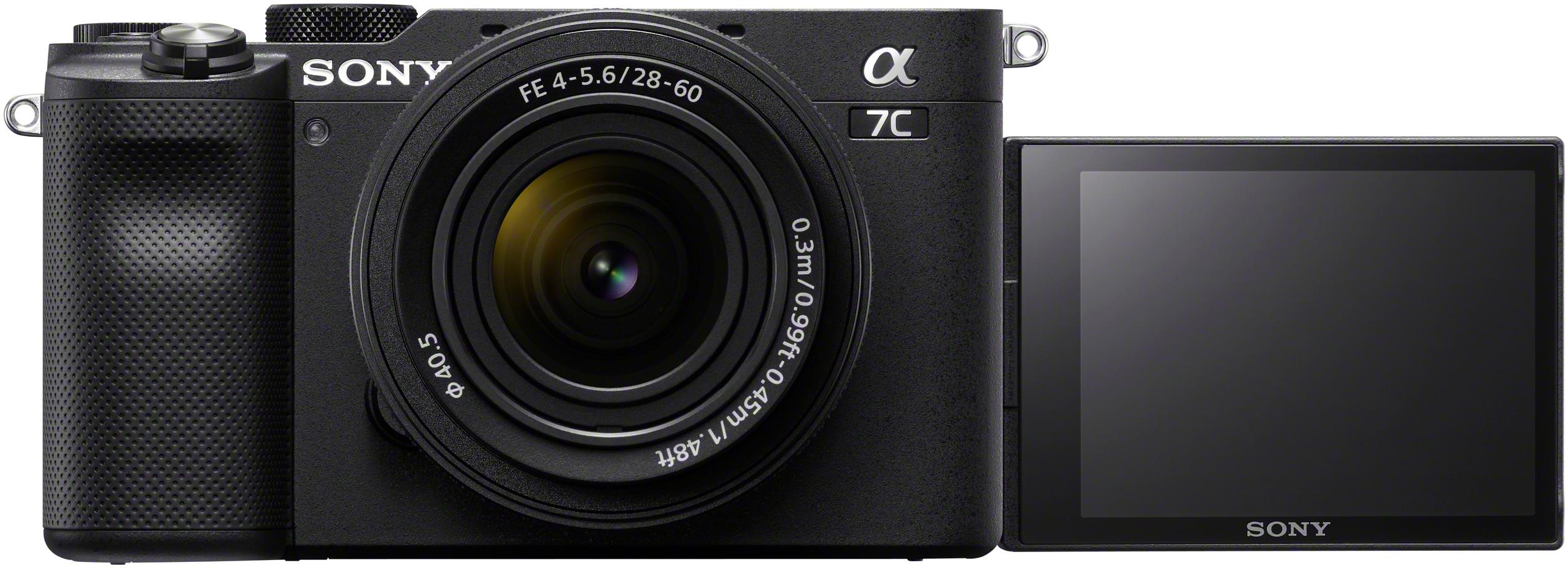 SONY Appareil photo Hybride Alpha A7C Noir + 28-60