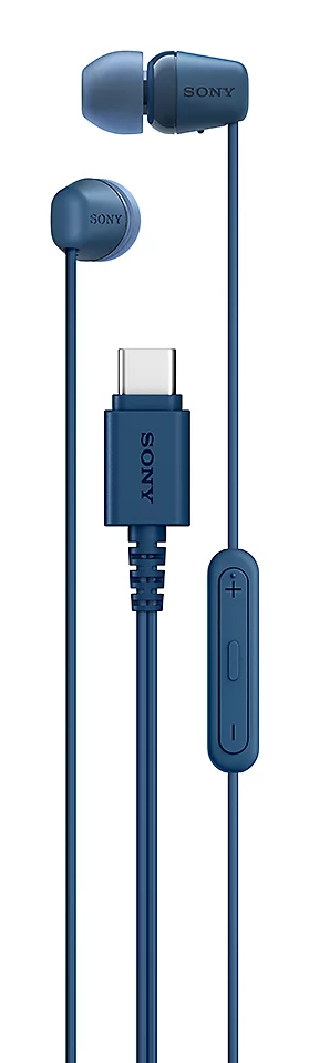 SONY Ecouteurs Intra telephonie  Bleu