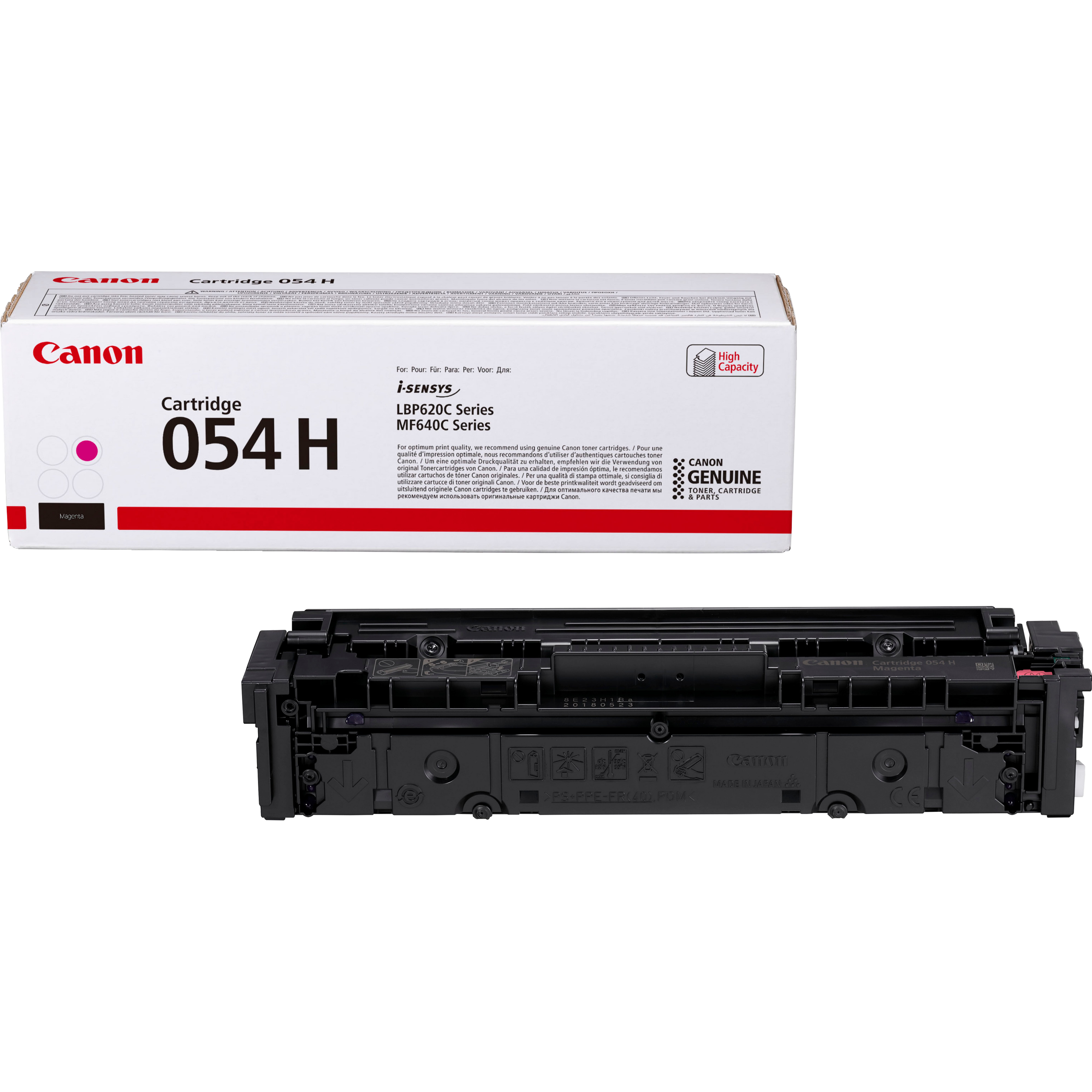 CANON Cartouche de toner haut rendement 054 H, magenta