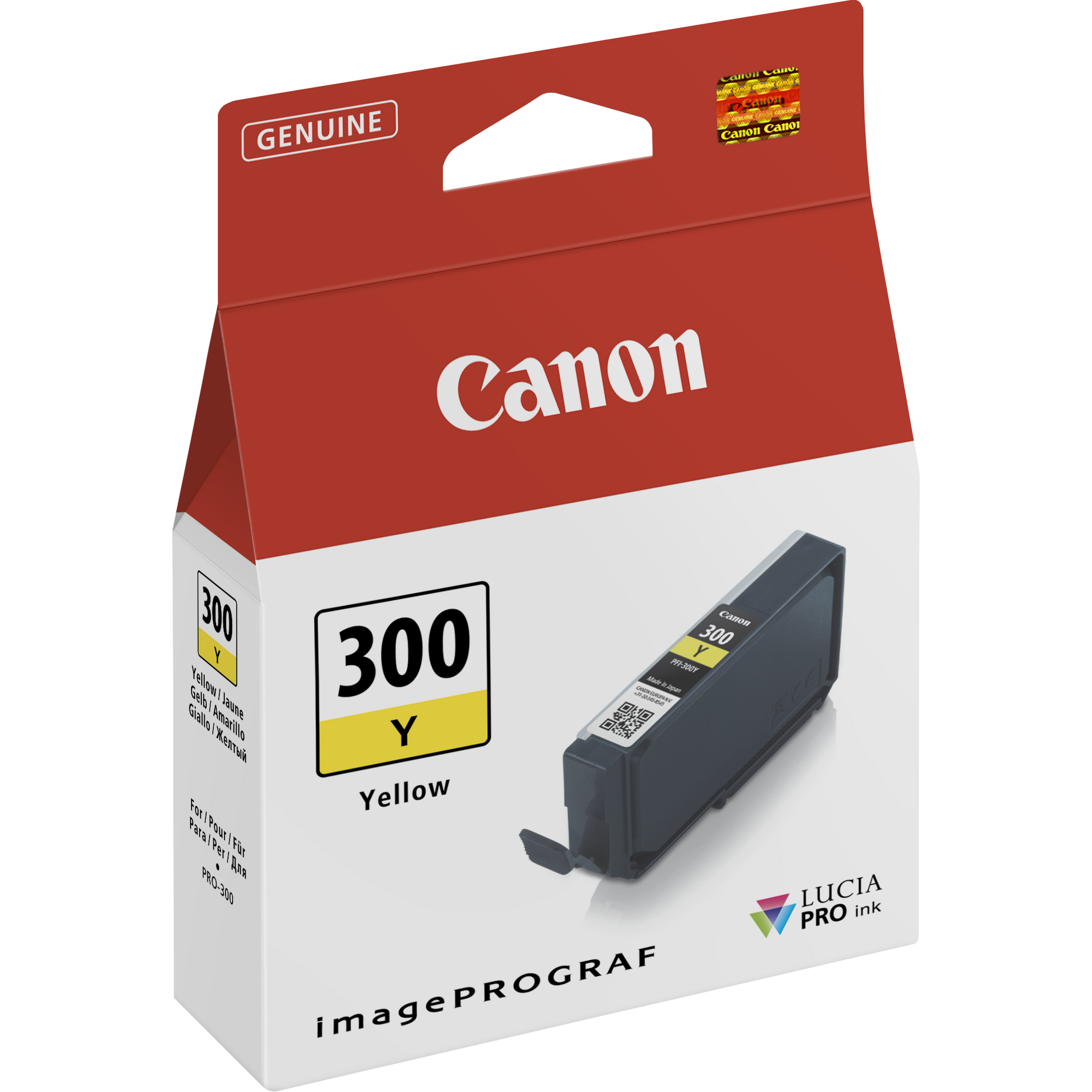 CANON Ink/PFI-300 RPO Cartridge YL
