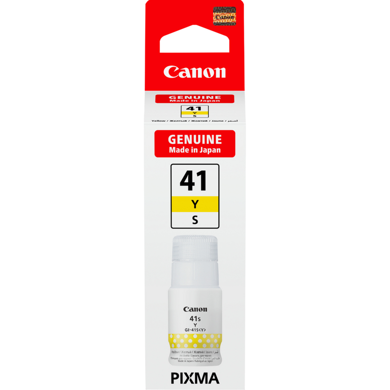 CANON Ink/Yellow Ink Bottle GI-41S Y EMB