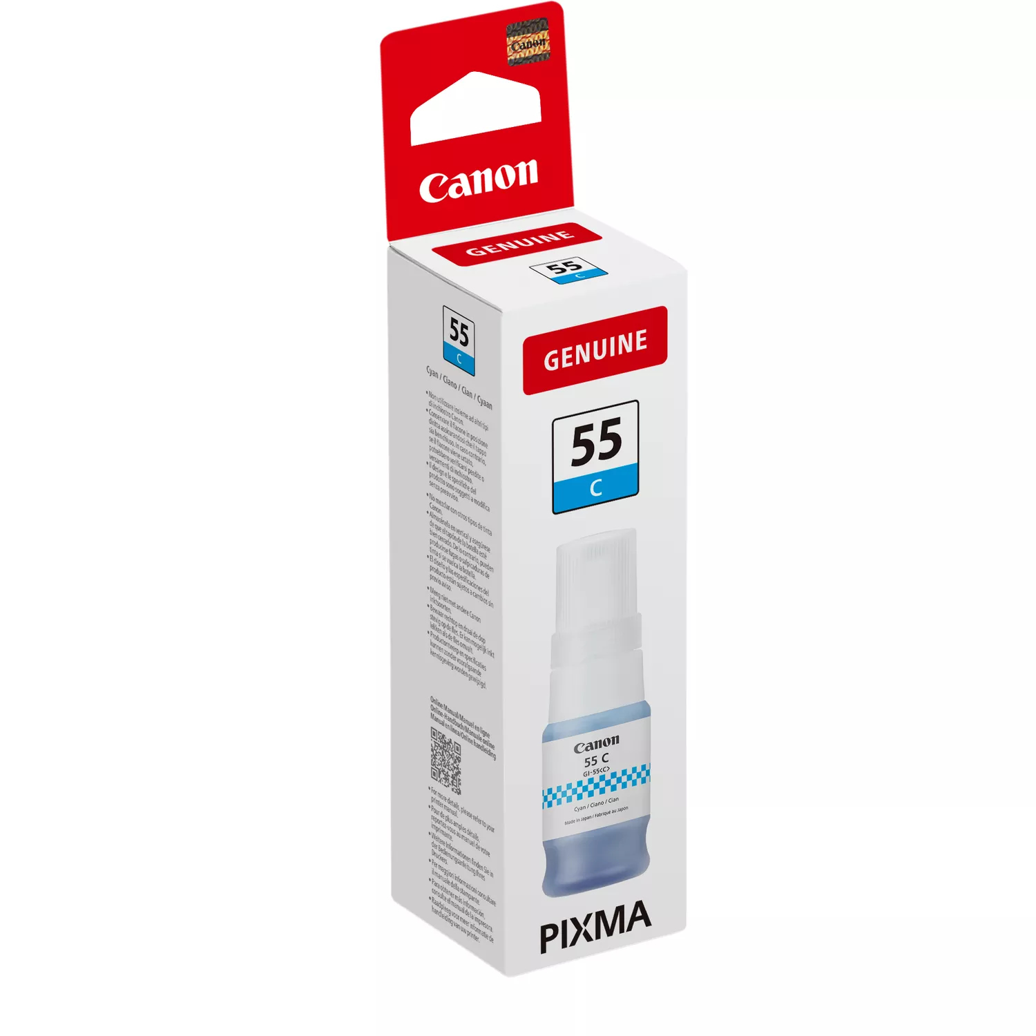 CANON Ink/Cyan Ink Bottle GI-55 C EUR