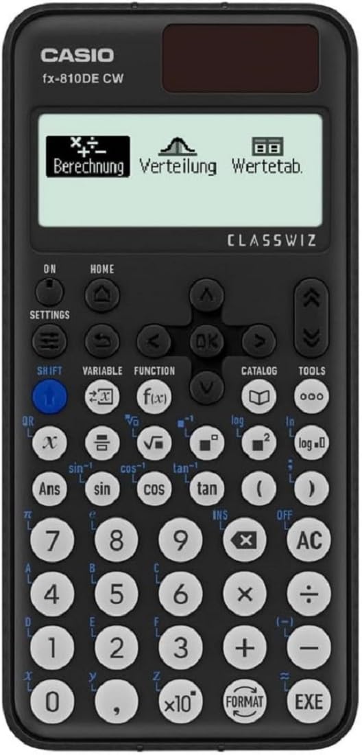 Casio Schulrechner FX-810 DE CW Solar