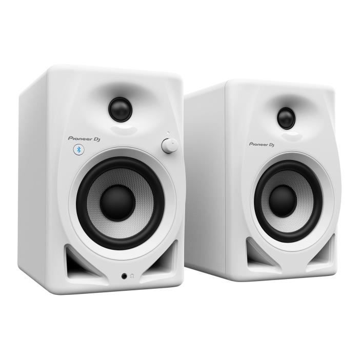 Pioneer Dj Paire d'enceintes de monitoring Pioneer DJ DM-40D-BT-W