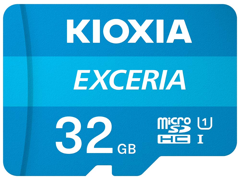 Kioxia Exceria MicroSDHC 32 Go UHS-I U1 Classe 10 + Adaptateur SD