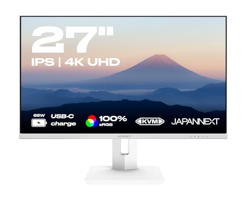 JAPANNEXT Écran PC 27 pouces 4K UHD 60Hz