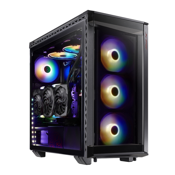 ADATA XPG Battlecruiser ARGB Verre Trempé USB-C Noir